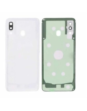 Cache arrière pour Samsung Galaxy A30 Blanc