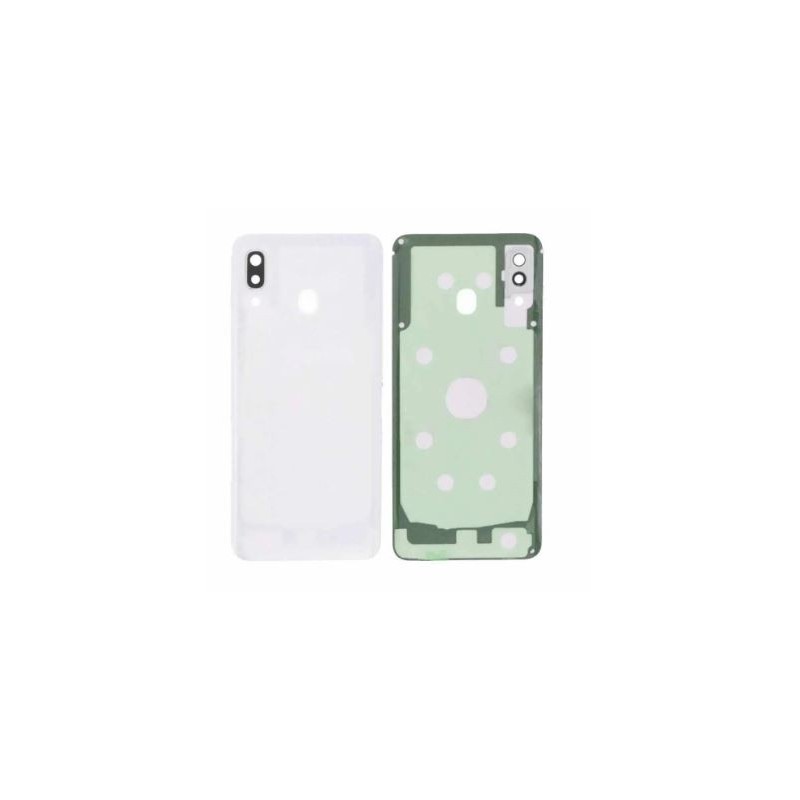 Cache arrière pour Samsung Galaxy A30 Blanc