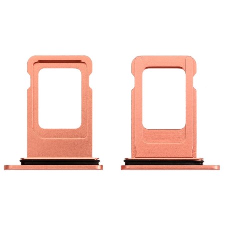Tiroir SIM iPhone XR Corail