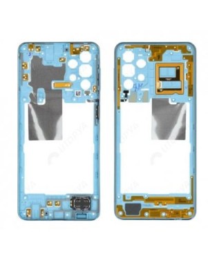 Châssis intermédiaire pour Samsung Galaxy A32 5G (A326B) Bleu