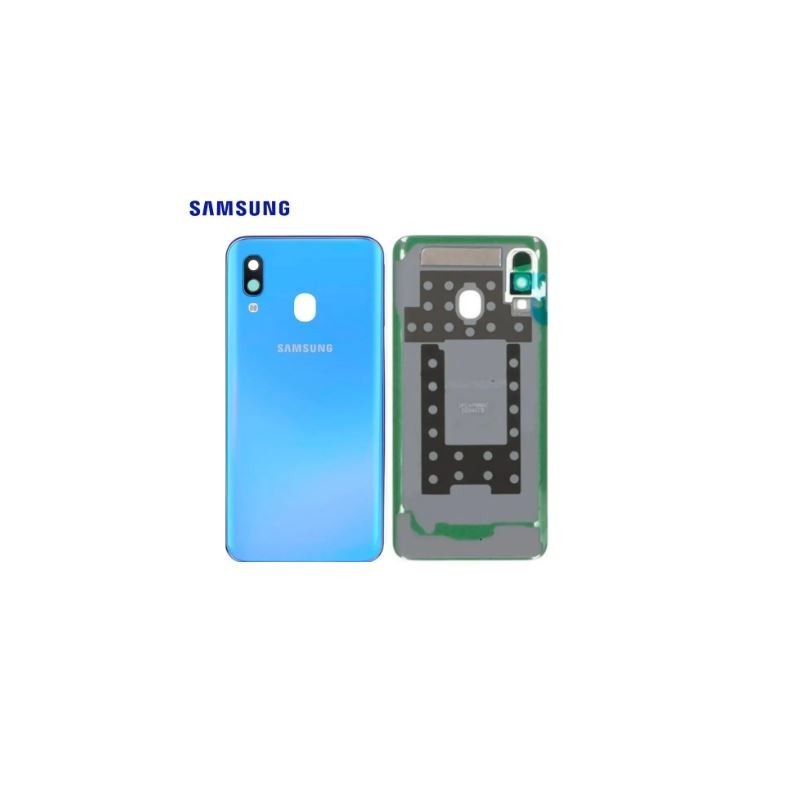 Cache arrière Samsung Galaxy A40 (A405F) Bleu