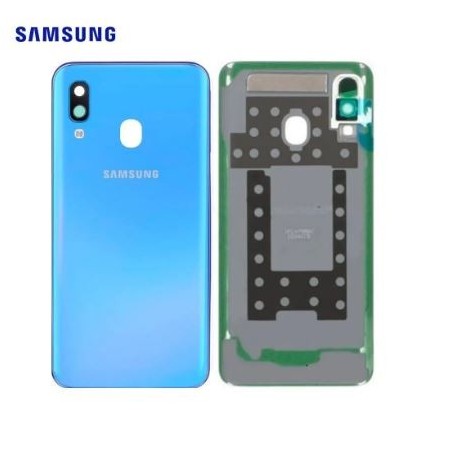 Cache arrière Samsung Galaxy A40 (A405F) Bleu