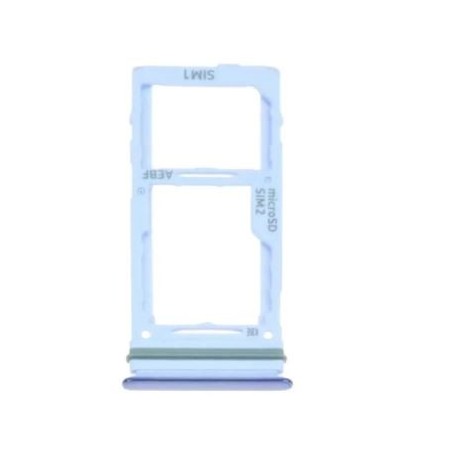 Tiroir Sim pour Samsung Galaxy A52/A72 4G/5G (A525F/A526B/A725F/A726B) A52s 5G(A528B) Bleu