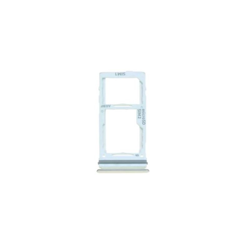 Tiroir Sim pour Samsung Galaxy A52/A72 4G/5G (A525F/A526B/A725F/A726B) A52s 5G(A528B) Blanc
