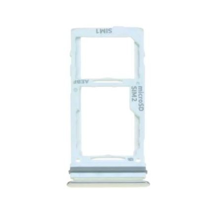 Tiroir Sim pour Samsung Galaxy A52/A72 4G/5G (A525F/A526B/A725F/A726B) A52s 5G(A528B) Blanc