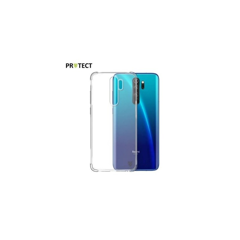 Coque Silicone PROTECT pour Xiaomi Redmi note 8 Pro Transparent
