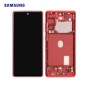 Ecran complet Samsung Galaxy S20 FE 4G/5G (G780F/G781B) Rouge