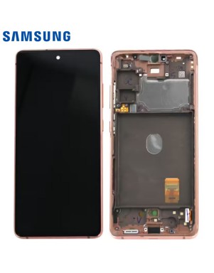 Ecran complet RECONDITIONNE Samsung Galaxy S20 FE 4G/5G (G780F/G781B) Orange