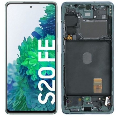 Ecran complet RECONDITIONNE Samsung Galaxy S20 FE 4G/5G (G780F/G781B) Vert Menthe