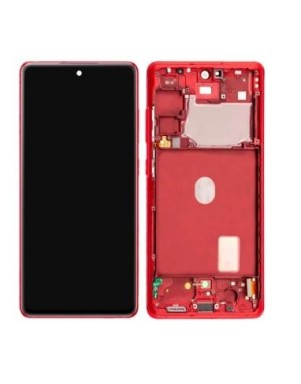 Ecran complet pour Samsung Galaxy S20 FE 4G/5G (G780F/G781B) Rouge
