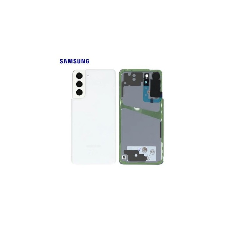 Cache arrière Samsung Galaxy S21 5G (G991B) Blanc