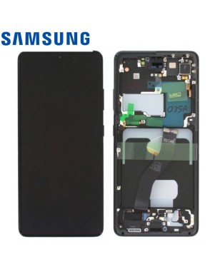 Ecran complet RECONDITIONNE Samsung Galaxy S21 Ultra 5G (G998B) Noir