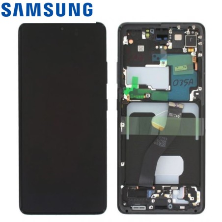 Ecran complet RECONDITIONNE Samsung Galaxy S21 Ultra 5G (G998B) Noir