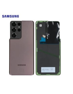 Cache arrière Samsung Galaxy S21 Ultra 5G (G998B) Brun