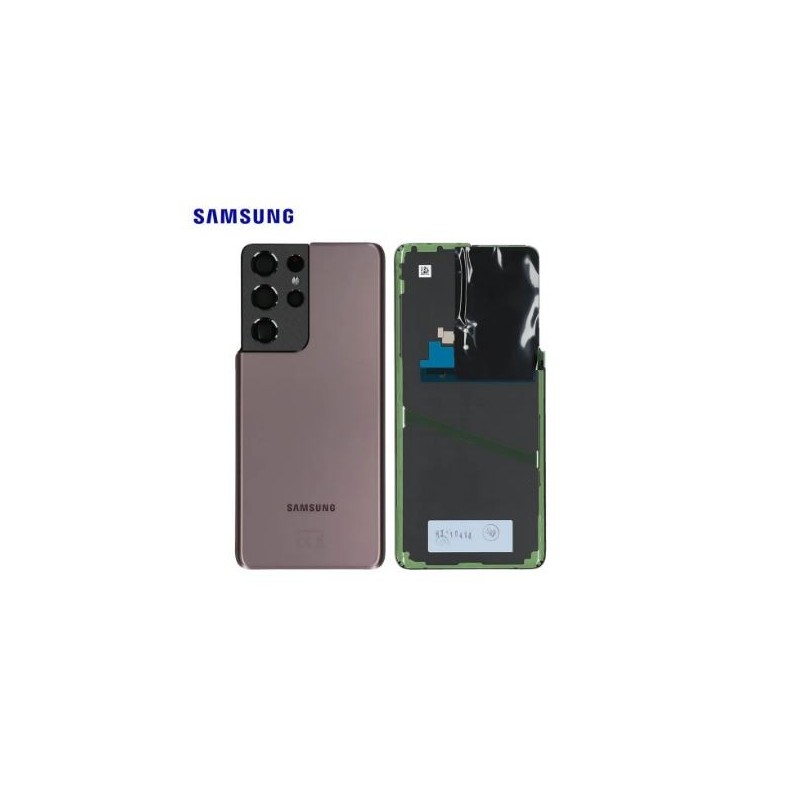 Cache arrière Samsung Galaxy S21 Ultra 5G (G998B) Brun