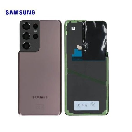 Cache arrière Samsung Galaxy S21 Ultra 5G (G998B) Brun