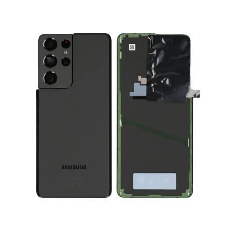 Cache arrière pour Samsung Galaxy S21 Ultra 5G (G998B) Noir