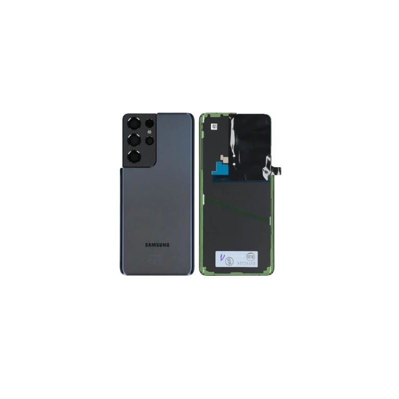 Cache arrière pour Samsung Galaxy S21 Ultra 5G (G998B) Bleu
