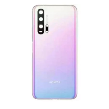 Vitre arrière Occasion - GRADE A- Honor 20 pro Blanc Arc en ciel