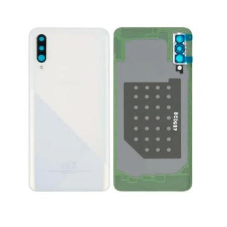 Cache arrière pour Samsung Galaxy A30s (A307F) Blanc