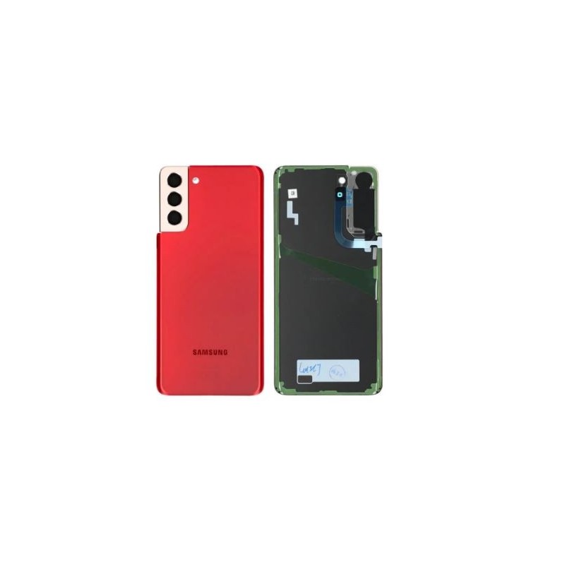 Vitre arrière pour Samsung Galaxy S21 Plus (G996B) Rouge