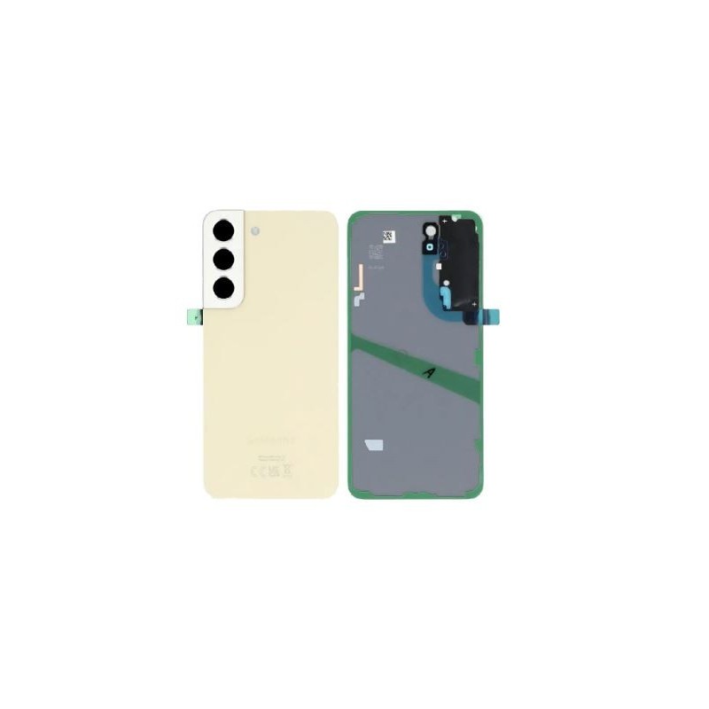 Vitre Arrière pour Samsung Galaxy S22 (S901B) Crème