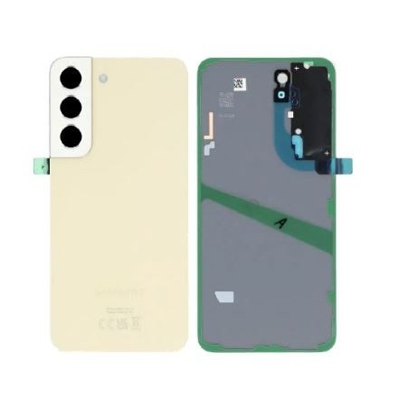 Vitre Arrière pour Samsung Galaxy S22 (S901B) Crème