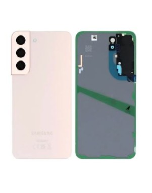Vitre Arrière pour Samsung Galaxy S22 (S901B) Or Rose