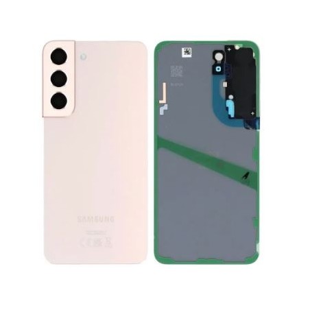 Vitre Arrière pour Samsung Galaxy S22 (S901B) Or Rose