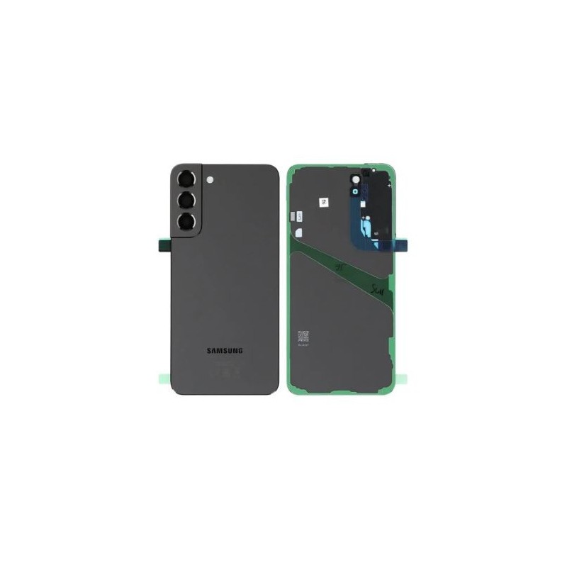 Vitre arrière pour Samsung Galaxy S22 Plus (S906B) Noir