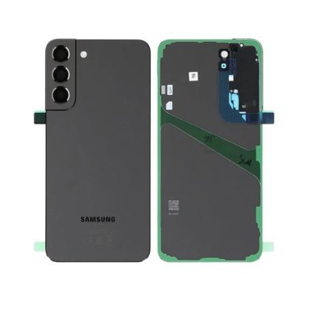 Vitre arrière pour Samsung Galaxy S22 Plus (S906B) Noir