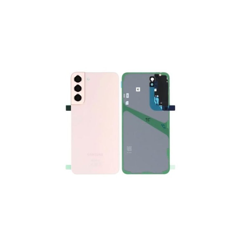 Vitre arrière pour Samsung Galaxy S22 Plus (S906B) Or Rose