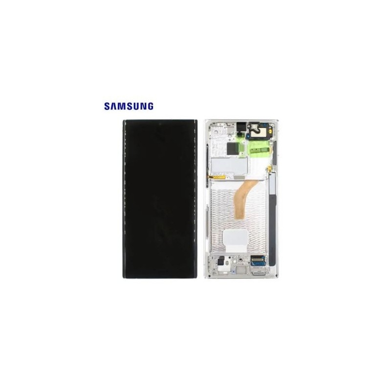Ecran Complet Samsung Galaxy S22 Ultra 5G (S908B) Blanc