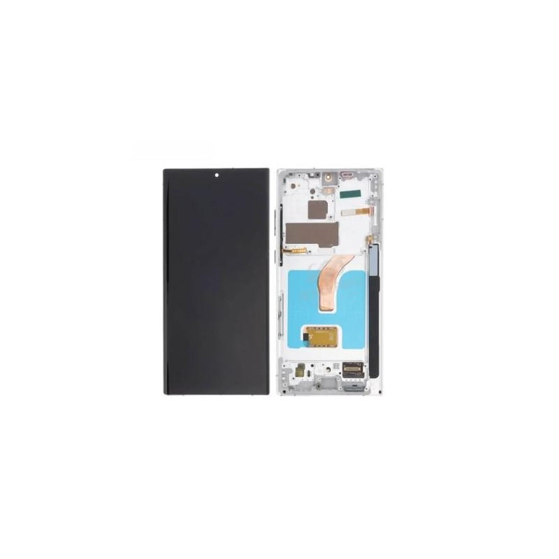 Ecran complet pour Samsung Galaxy S22 Ultra 5G (S908B) Blanc