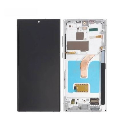 Ecran complet pour Samsung Galaxy S22 Ultra 5G (S908B) Blanc