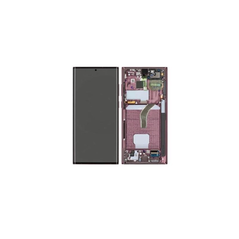 Ecran complet pour Samsung Galaxy S22 Ultra 5G (S908B) Bordeaux