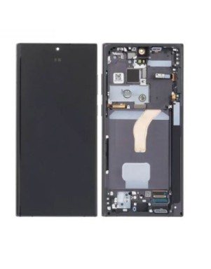 Ecran complet pour Samsung Galaxy S22 Ultra 5G (S908B) Gris