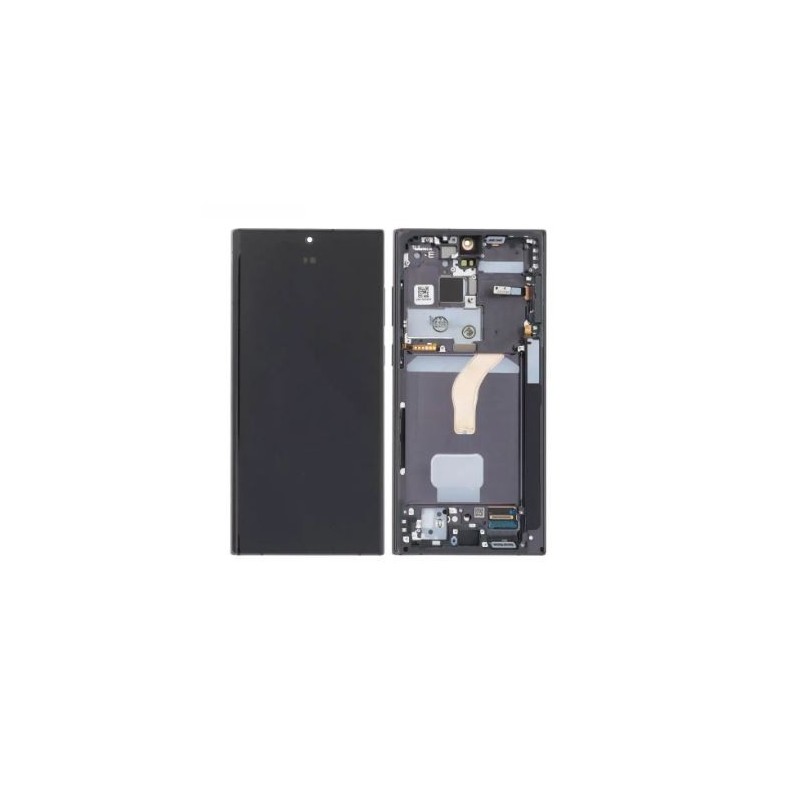 Ecran complet pour Samsung Galaxy S22 Ultra 5G (S908B) Gris