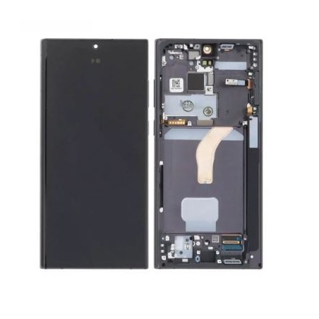 Ecran complet pour Samsung Galaxy S22 Ultra 5G (S908B) Gris