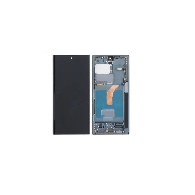 Ecran complet pour Samsung Galaxy S22 Ultra 5G (S908B) Vert