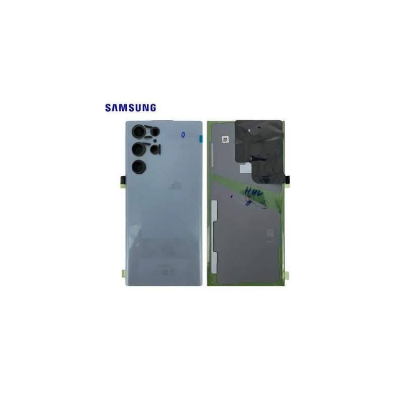 Vitre Arrière Samsung Galaxy S22 Ultra 5G (S908B) Bleu
