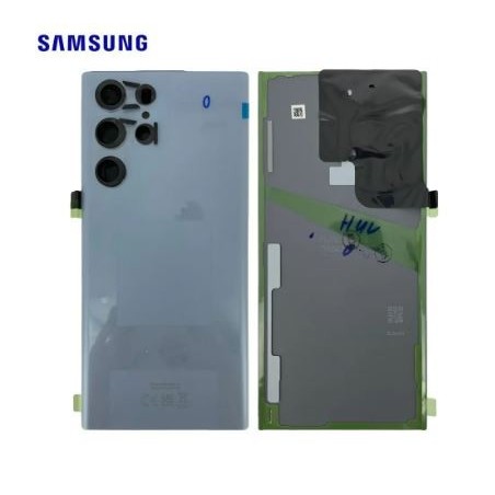 Vitre Arrière Samsung Galaxy S22 Ultra 5G (S908B) Bleu