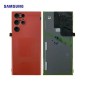 Vitre Arrière Samsung Galaxy S22 Ultra 5G (S908B) Rouge