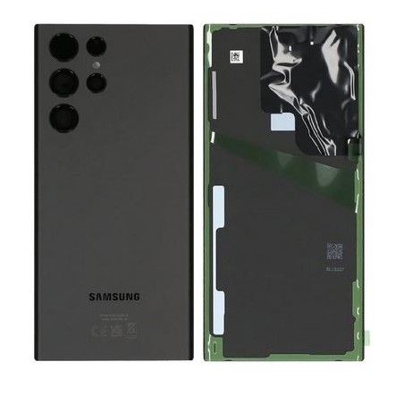 Vitre arrière pour Samsung Galaxy S22 Ultra 5G (S908B) Noir