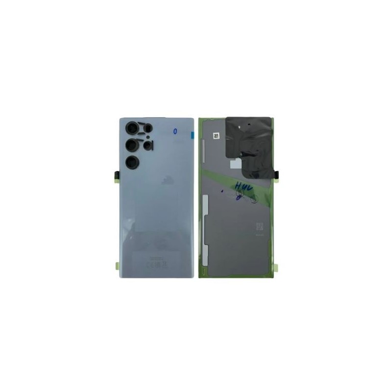 Vitre arrière pour Samsung Galaxy S22 Ultra 5G (S908B) Bleu