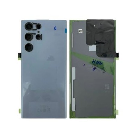 Vitre arrière pour Samsung Galaxy S22 Ultra 5G (S908B) Bleu