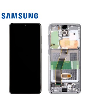 Ecran complet RECONDITIONNE Samsung Galaxy S20 4G (G980F), S20 5G (G981B) Gris
