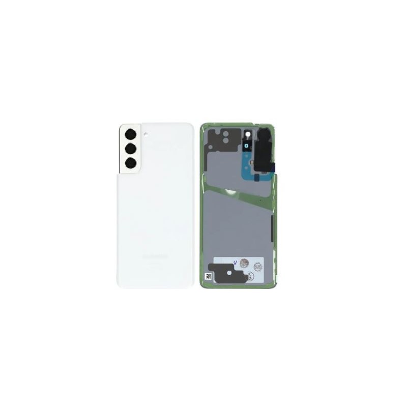 Vitre arrière pour Samsung Galaxy S21 5G (G991B) Blanc