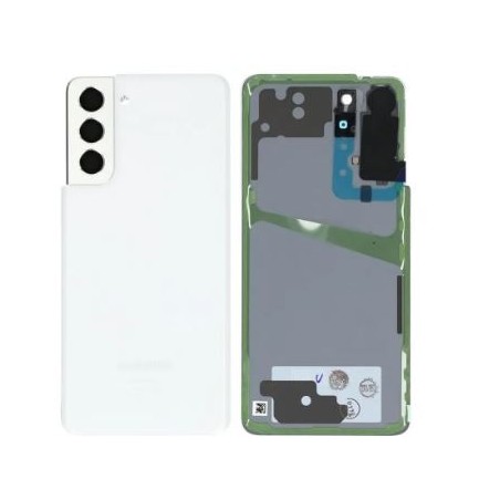 Vitre arrière pour Samsung Galaxy S21 5G (G991B) Blanc