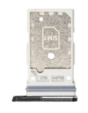 Tiroir SIM pour Samsung Galaxy S22 (S901B), S22 Plus (S906B) Noir